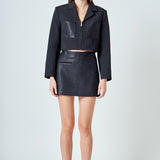 Sequins Combo Jacket