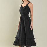 Ruffled Maxi Dress