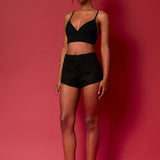 Micro Tweed Shorts