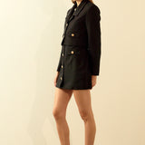 Classic Short Buttoned Jacket