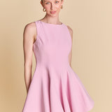 Flounced Mini Dress