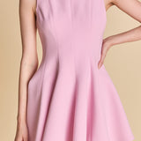 Flounced Mini Dress