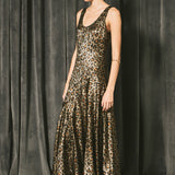 Animal Print Maxi Dress