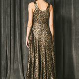 Animal Print Maxi Dress