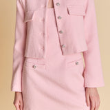 Tweed Buttoned Jacket