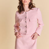 Tweed Buttoned Jacket