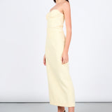 Tweed Strapless Top