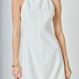 Pearl Trimmed Midi Dress