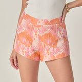 Floral Jacquard Shorts