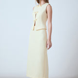 Mila Bow Embellished Sleeveless Top