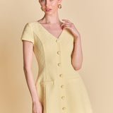 Tweed A Line Mini Dress