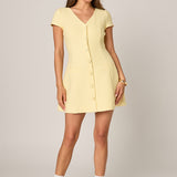 Tweed A Line Mini Dress