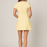 Tweed A Line Mini Dress