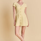 Tweed A Line Mini Dress