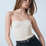 Hana Fitted Knit Tube Top