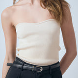 Hana Fitted Knit Tube Top