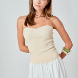 Hana Fitted Knit Tube Top