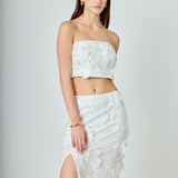 Floral Embroidered Set