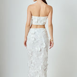 Floral Embroidered Set