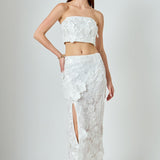 Floral Embroidered Set