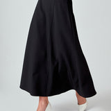 Haley Flare A Line Midi Skirt