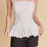 Strapless Bubbled Top