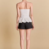 Strapless Bubbled Top