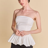 Strapless Bubbled Top