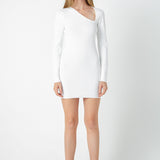 Cut out Long Sleeve Mini Dress