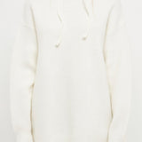GREY LAB - Oversize Knit Hoodie - SWEATERS & KNITS available at Objectrare