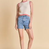 Knit Bordered Top