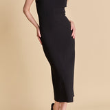 Collared Sleeveless Maxi Dress