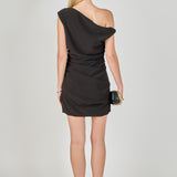 Draped Mini Dress