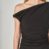 Draped Mini Dress