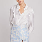 Aria Floral Jacquard Mini Skirt