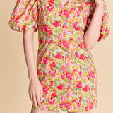 Floral Print Mini Dress