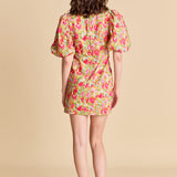 Floral Print Mini Dress