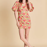 Floral Print Mini Dress