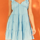 Tiered Mini Dress - Final Sale