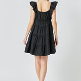 Tiered Mini Dress