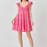 Tiered Mini Dress