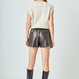 Sleeveless Round neck Vest Knit Top