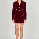 Cropped Collared Blazer