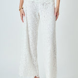 Lace Wide Leg Pants