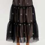 Star Tulle Maxi Skirt