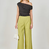 Asymmetrical Polka Dot Top
