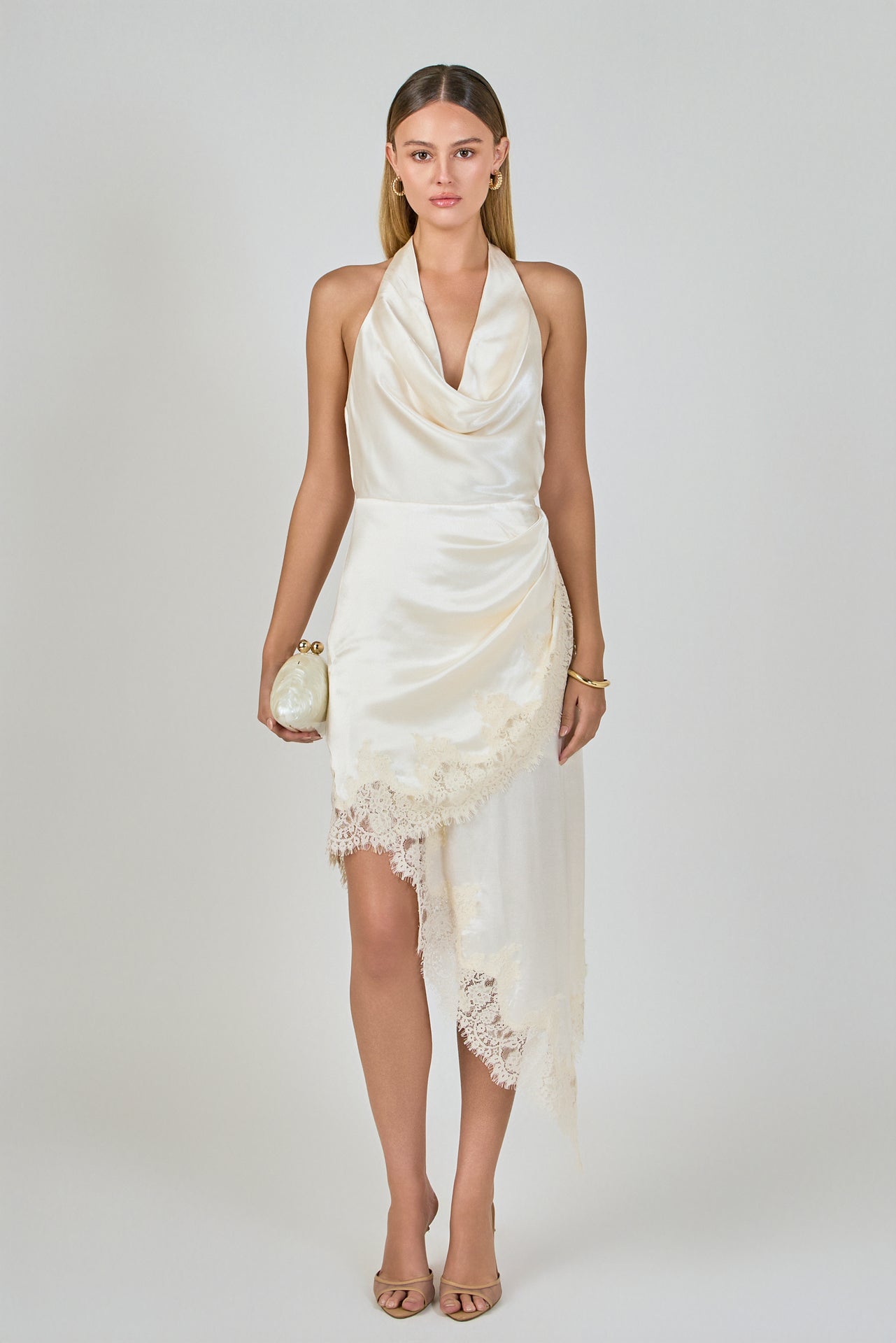 Satin Lace Asymmetrical – Endless Rose