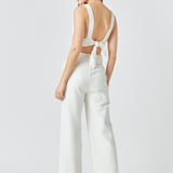 Back Tie Elevated Knit Bralette