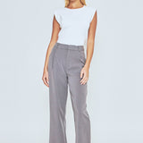 Elevated Solid Knit Padded Top