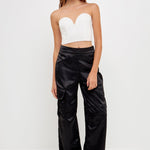 GREY LAB-Sweetheart Corset Tube Top-TOPS available at Objectrare
